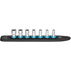 Hazet Zestaw narzędzi Hazet Hazet SmartRail 1/4 socket wrench 850-SR/7, hexagon, 7-piece (black, SW 5.5 - SW 13, short)