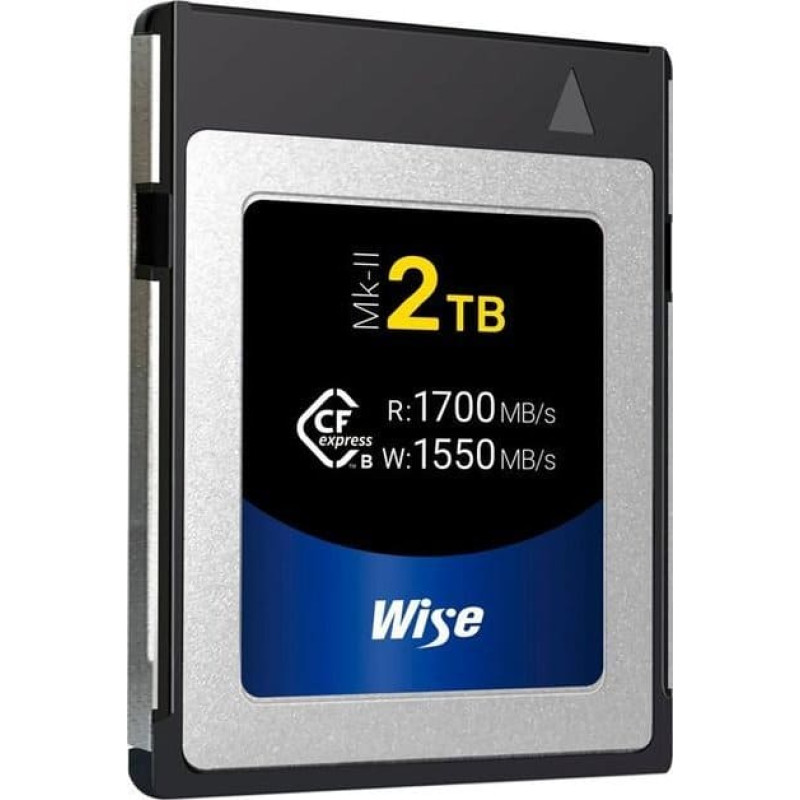 Wise Karta Wise Wise CFexpress Type B Mk-II  2TB R/W 1700/1550MB/s WI-CFX-B2048M2