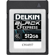 Delkin Karta Delkin Delkin CFexpress BLACK R1645/W1405 512GB