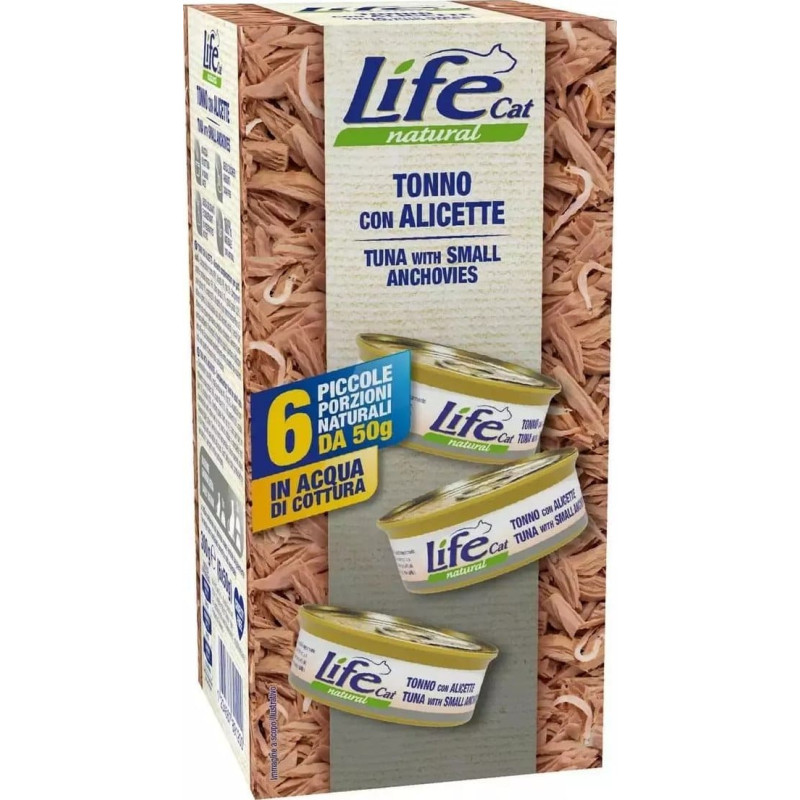 Life Pet Care Life Cat Karma Dla Kota Tuńczyk Anchois 6x50g