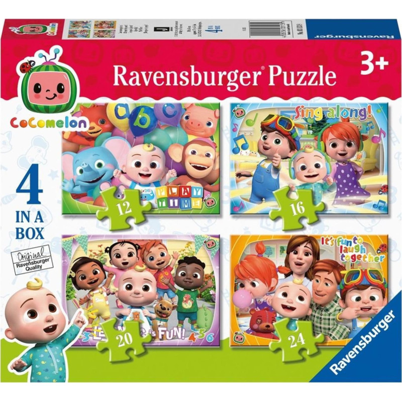 Ravensburger Puzzle 4w1 Cocomelon 031139 Ravensburger