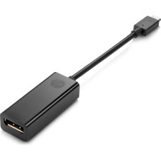 HP Adapter AV HP HP USB-C-zu-DP-Adapter zewnętrzna karta graficzna usb Czarny