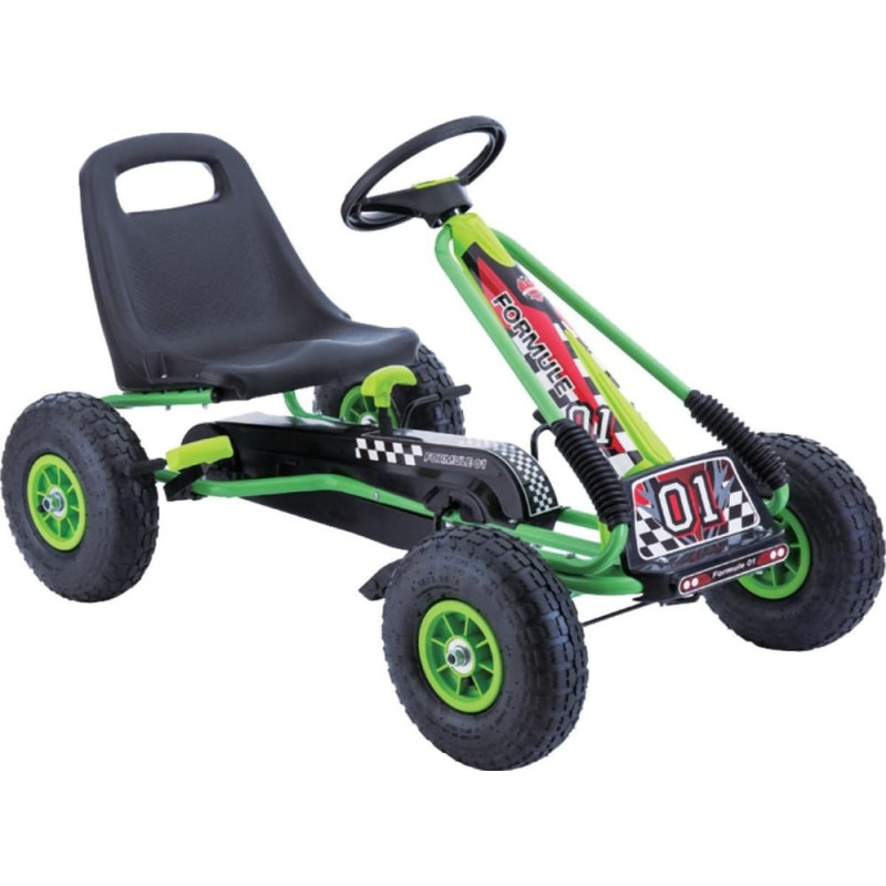 Enero Gokart Sportowy 01 Zielony uniwersalny