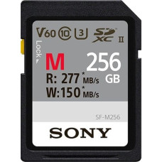 Sony Karta Sony SF-M SDXC 256 GB Class 10 UHS-II/U3 V60 (SF-M256/T2)