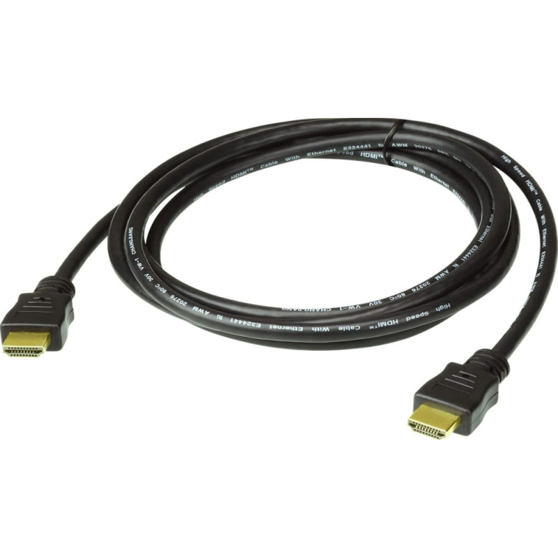 Aten Kabel Aten HDMI - HDMI 2m czarny (2L-7D02H-1)