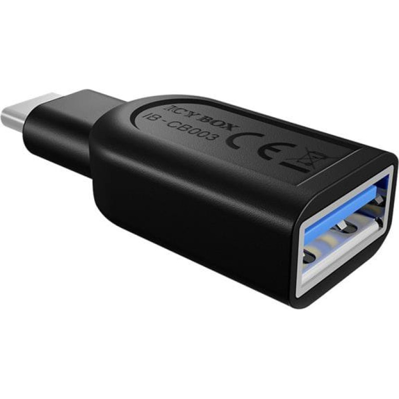 Delock Adapter USB Delock USB-C - USB Czarny  (IB-CB003)