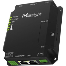 Milesight Router MILESIGHT Milesight UR32 Przemysłowy Router LTE 2 * 10/100Mbps Aluminiowa Obudowa Dual Sim RS232 DI DO TCP UDP Modbus MQTT