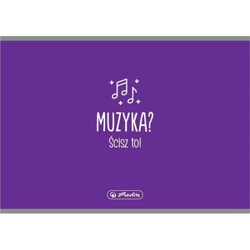 Herlitz Zeszyt do nut A5/16K muzyka poprzeczny (10szt)