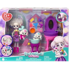 Mattel Enchantimals Salon piękności pudelków Zestaw HHC20