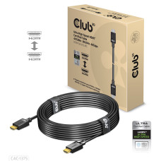 Club 3D CLUB3D Ultra High Speed HDMI™ Certified Cable 4K120Hz 8K60Hz 48Gbps M/M 5m/16.4ft