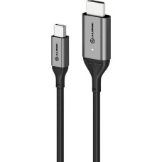 Alogic Kabel Alogic DisplayPort Mini - HDMI 2m szary (ULMDPHD02-SGR)