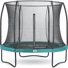 Salta Trampolina ogrodowa Salta ogrodowa Comfort Edition z siatką wewnętrzną 7 FT 213 cm zielona