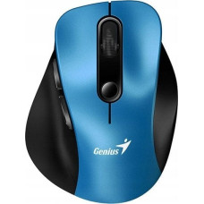 Genius Mysz Genius Mysz bezprzewodowa Genius Ergo 9000S Mini Niebieska Cichy klik Bluetooth 5.0 + 2,4GHz