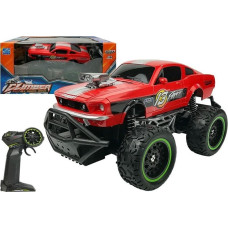 Lean Sport Auto Zdalnie Sterowane R/C Wysokie Koła Czerwone