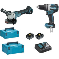 Makita Zestaw elektronarzędzi Makita 7-elementowy (DLX2210TJ1)