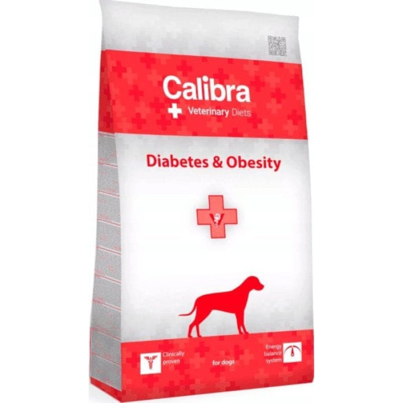 Calibra Calibra Veterinary Diets Dog Diabetes Obesity 12kg