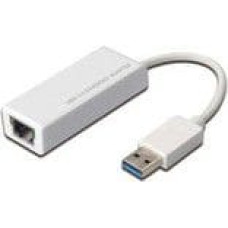 Microconnect Karta sieciowa MicroConnect USB-A - RJ-45 Biały (USBETHGW)