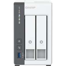 Qnap Serwer plików Qnap QNAP 2-bay 2.5 GbE NAS with Integrated NPU | TS-216G | ARM 4-core | Cortex-A55 | Processor frequency 2.0 GHz | 4 GB