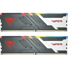 Patriot DIMM 32 GB DDR5-6000 (2x 16 GB) Dual-Kit (schwarz, PVVR532G600C30K, Viper Venom RGB, INTEL XMP, AMD EXPO)