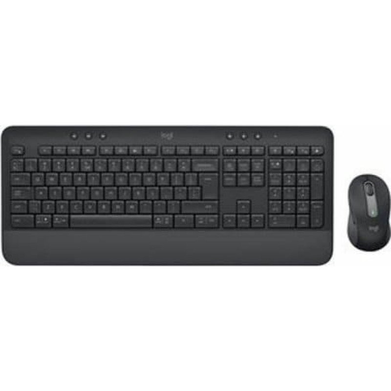 Logitech Mysz Logitech Klawiatura Bezprzewodowa i Myszka Logitech MK650 Qwerty Hiszpańska