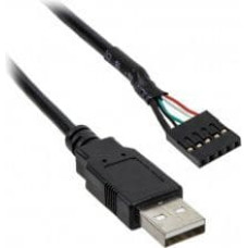 Aqua Computer USB zew. - USB wew., 2m, Czarny (53210)