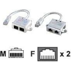 Value T-Adapter Cat.5e STP (21.99.3050-50)