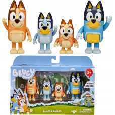 Bingo Figurka Bingo Zestaw 4 figurek bingo bandit bluey & family