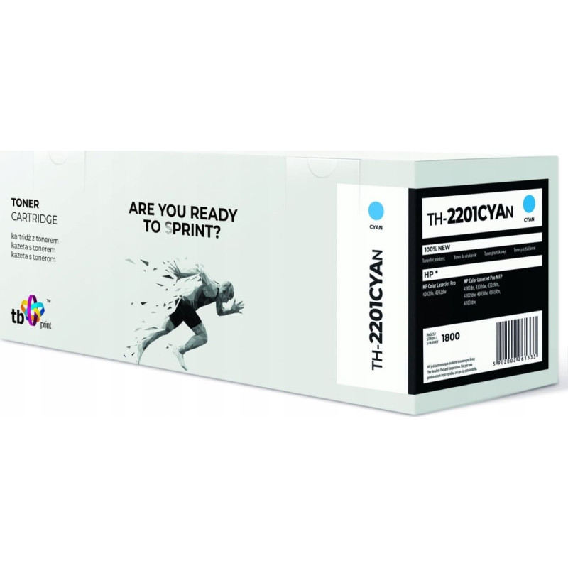 Tb Print Toner TB Print Toner do HP Color LaserJet Pro 4202 W2201A TH-2201CYAN 100% nowy cyan