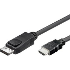 Alcasa Adapter AV Alcasa Alcasa DP-HDMI adapter kablowy 2 m DisplayPort HDMI Typu A (Standard) Czarny