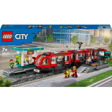 Lego City Tramwaj miejski ze stacją (60423)