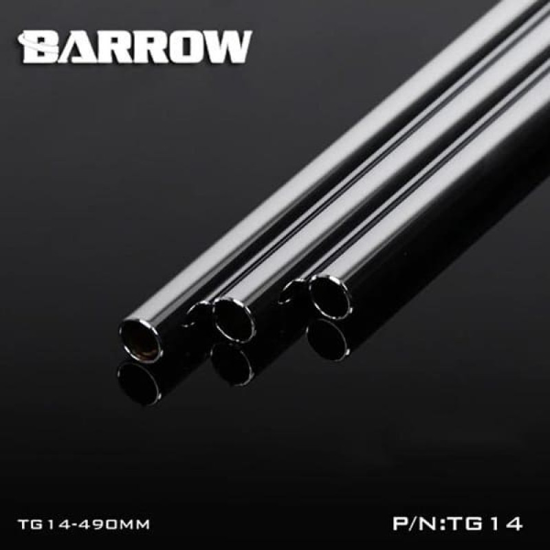 Barrow Barrow Kupfer Hardtube, 14/12mm - 490mm, Nickel