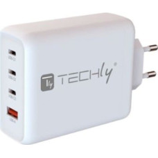 Techly Zasilacz do laptopa Techly Techly Ladegerät USB-C 1-2-3/USB-A 140W