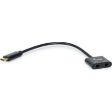 Equip Adapter AV Equip Equip Adapter USB-C -> Audio DAC 2x3Pin 3.5mm St/Bu 0.15m sw