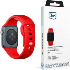 3MK 42/44/45/49 mm Red - 3mk Silicone Watch Strap for Apple