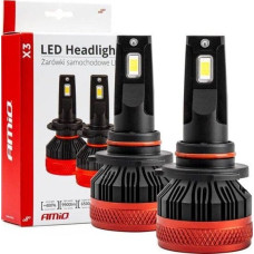 Amio Żarówki samochodowe LED seria X3 HB4 9006 6500K Canbus AMIO-02983