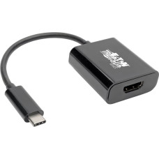 Eaton Adapter AV Eaton Eaton Tripp Lite Series USB C to HDMI Adapter Converter M/F 4K USB Type C to HDMI Black USB Type C, Thunderbolt 3 Compatible - Externer Videoadapter - USB-C 3.1 - HDMI - Schwarz