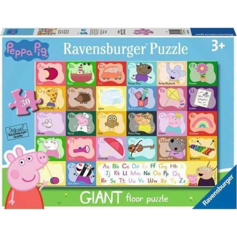 Ravensburger Puzzle 24 elementy Gigant Świnka Peppa