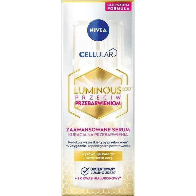 Nivea Cellular Luminous 630 zaawansowane serum kuracja na przebarwienia 30ml