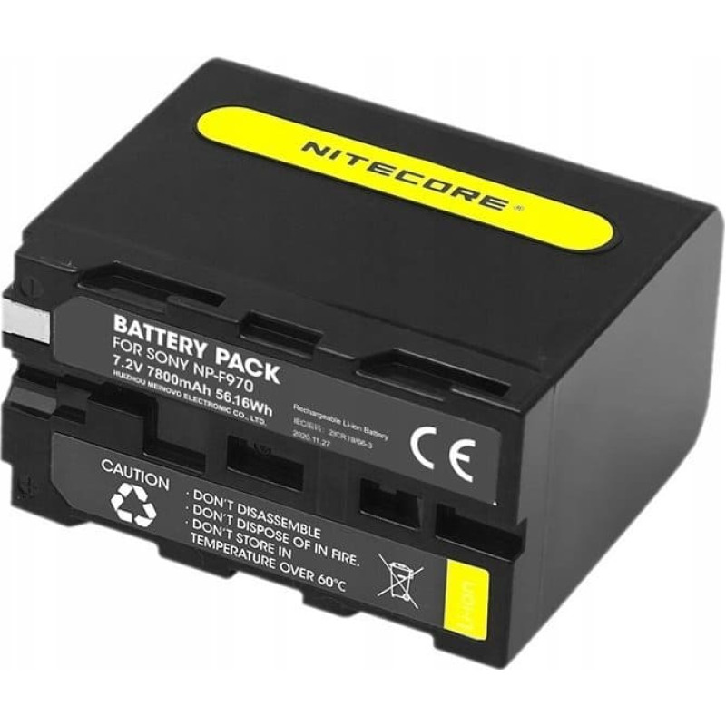 Nitecore Nitecore NP-F970 battery pack 7800mAh 56.2Wh