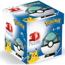 Ravensburger Puzzle 3D Kula Pokemon Net Ball