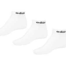 Adidas Skarpety adidas Linear Ankle Socks Cushioned Socks 3p białe HT3457 46-48