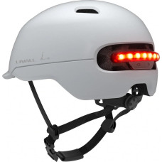 Livall Smart Kask Miejski C20 LED/SOS Biały Roz. L 57-61cm