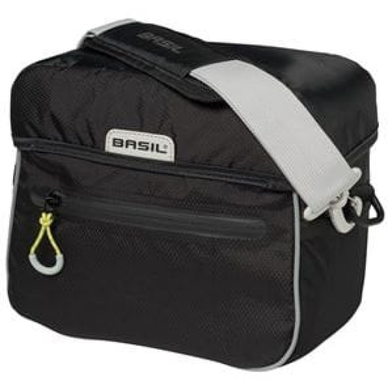 Basil Torba na kierownicę MILES HANDLEBAR BAG 6L, wodoodporny poliester, czarna (NEW) - BAS-17752