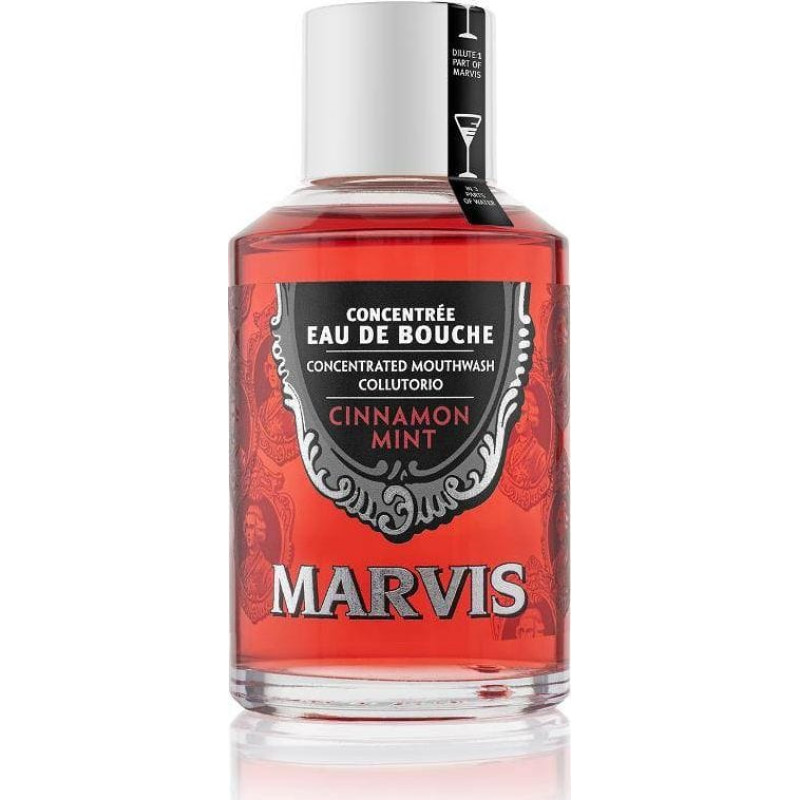 Marvis Mouthwash płyn do płukania jamy ustnej Cinnamon Mint 120ml