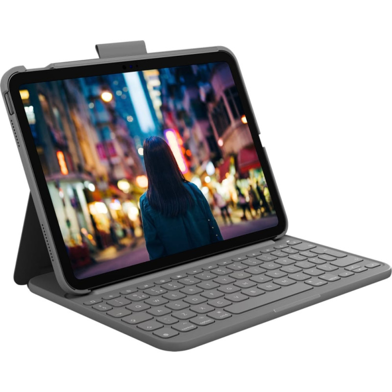 Logitech Slim Folio for iPad (10th gen) - Szare- US (920-011413)