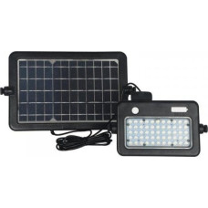 V-Tac Naświetlacz V-TAC Projektor LED Solarny V-TAC 10W USB Czarny IP65 VT-788-10 4000K 1100lm