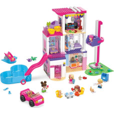 Mattel MEGA BLOKS Barbie Domek Marzeń DreamHouse Zestaw klocków HHM01 p4 MATTEL