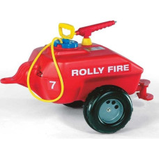 Rolly Toys Trailer Przyczepa Cysterna do traktora Straż pożarna 5l