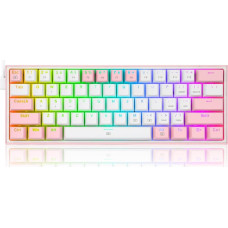 Redragon Klawiatura Redragon K617 Fizz  (K617-RGB pink)