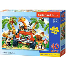 Castorland CASTOR Softies na safari 40 EL - 040131